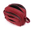 Five-layer Zipper Cash Bag Shoulder Bag Women's Messenger Bag Nylon Cloth Women's Bag Business Cashier Bag Small Square Bag Retro