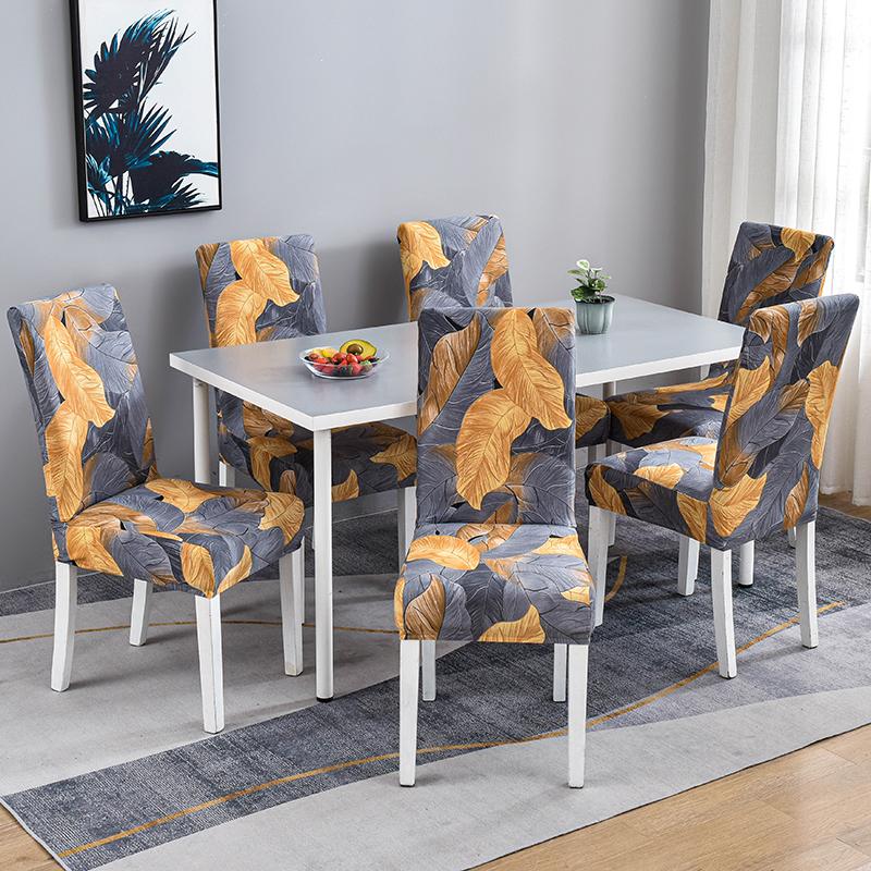Dining Room Chair Covers Set Of 1/2/4/6Pieces, Removable Washable Chair Covers For Dining Chairs Stretch Parson Chair Slipcover