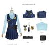 Judy Cosplay Costume Girls' Dress Judy Rabbit Police Officer Cosplay Little Girl Birthday Dress Lolita Puffy Dress