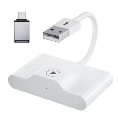 Kabelový na bezdrátový adaptér CarPlay USB rozhraní Plug and Play Pohodlný dongle box CarPlay pro
