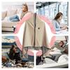 Heated Blanket Shawl 3 Levels Electric Heated Shawl With Zipper Electric Warm Blanket For Camping Office Outdoor Travel Bedroom