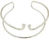 Lead-Free Geometric Exaggerated Open Arm Cuff Bracelet - Women's Fashion Jewelry