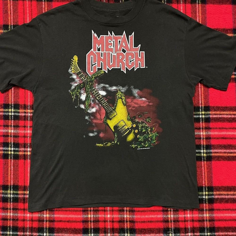 New Metal Church Shirt Thrash Metal Band Blessing Gift For Fans BlackLL177 Unisex T-Shirt