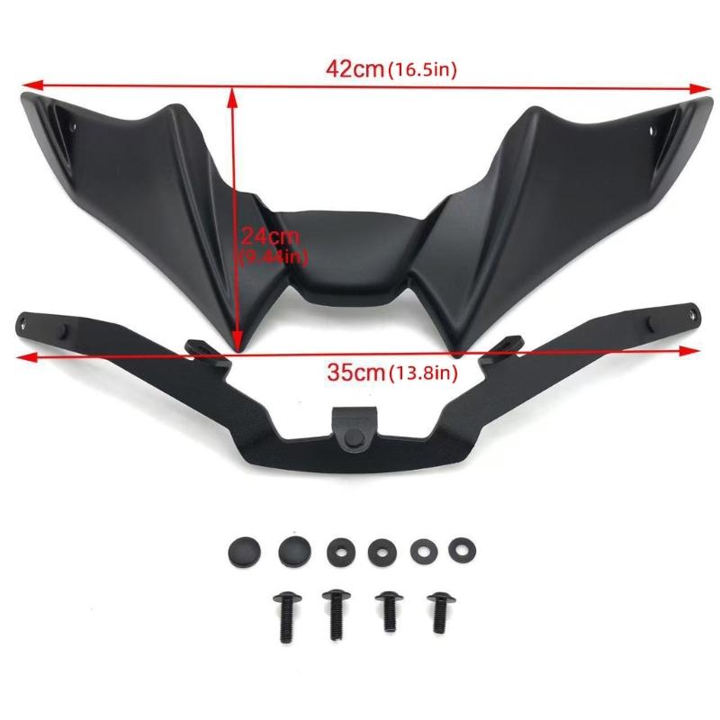 Deflector Fairing Kit with Mounting Bracket for 2021-2023 Model-Specific Headlight Fitment