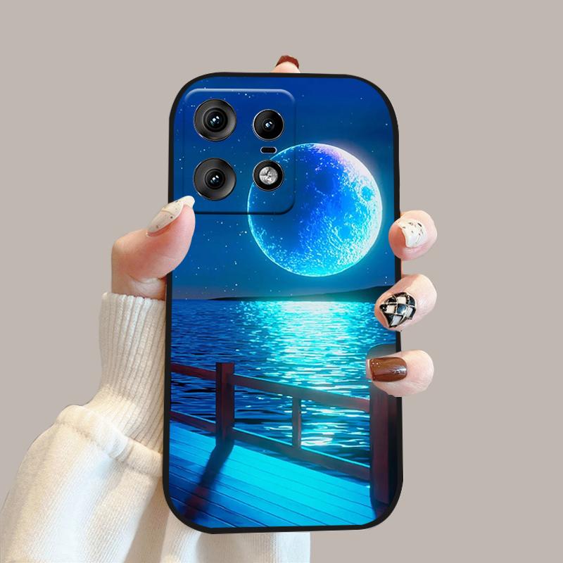 Cartoon Luxury Coque For Motorola Edge50 Pro Case Edge 50s Pro Silicone Soft Phone Cover For Moto Edge 50 Fusion 5G Protector