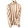 Women's V-Neck Merino Wool Sweater - Slim Fit, Long Sleeve, Warm Knitwear for Autumn/Winter