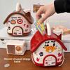 Creative House Shaped Piggy Bank Cottage Shaped Savings Piggy Bank Money Saving Box  Holiday Gift
