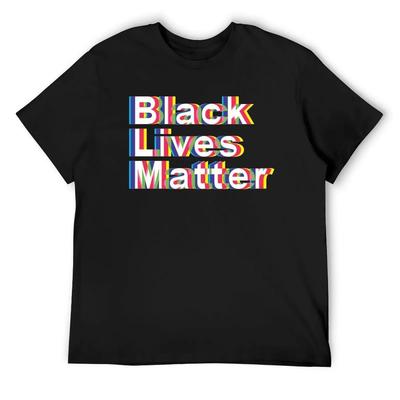 Black Lives Matter T-Shirt Vintage Anime Shirt Graphic T Shirts Oversized T Shirt Mens Designer Clothes