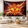 Manchester United Wall Tapestry, Soft Fabric Wall Hanging, Decorative Backdrop For Bedroom Home Wall Art