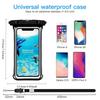 Full View Waterproof Case for Phone Underwater Snow Rainforest Transparent Dry Bag Swimming Pouch Big Mobile Phone Covers