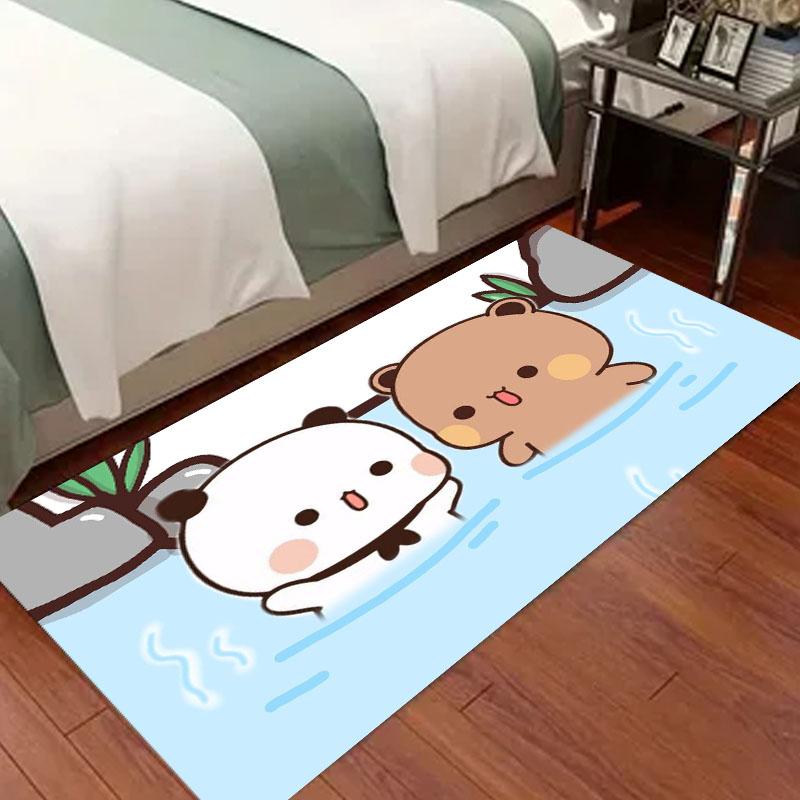 Cartoon Print B-Bubus D-Dudu Carpet for Bedroom Decor Non-slip Home Living Room Sofa Area Rug Hallway Bathroom Kitchen Floor Mat