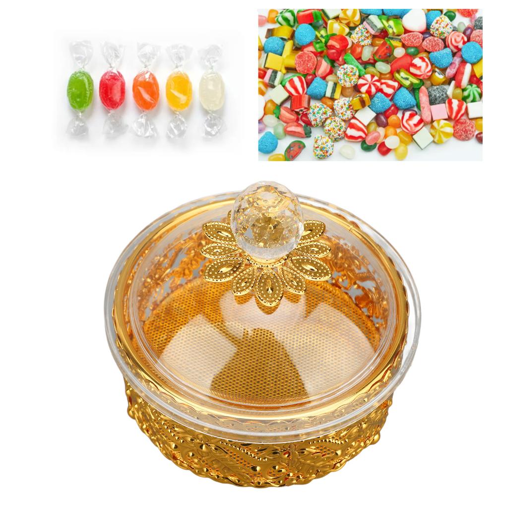 Decorative Jar Box Retro European Acrylic Small Jar for Jewelry Gift