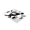 Creative Car Decor 1 Pcs Funny Car Sticker Pull Fuel Tank Pointer To Full