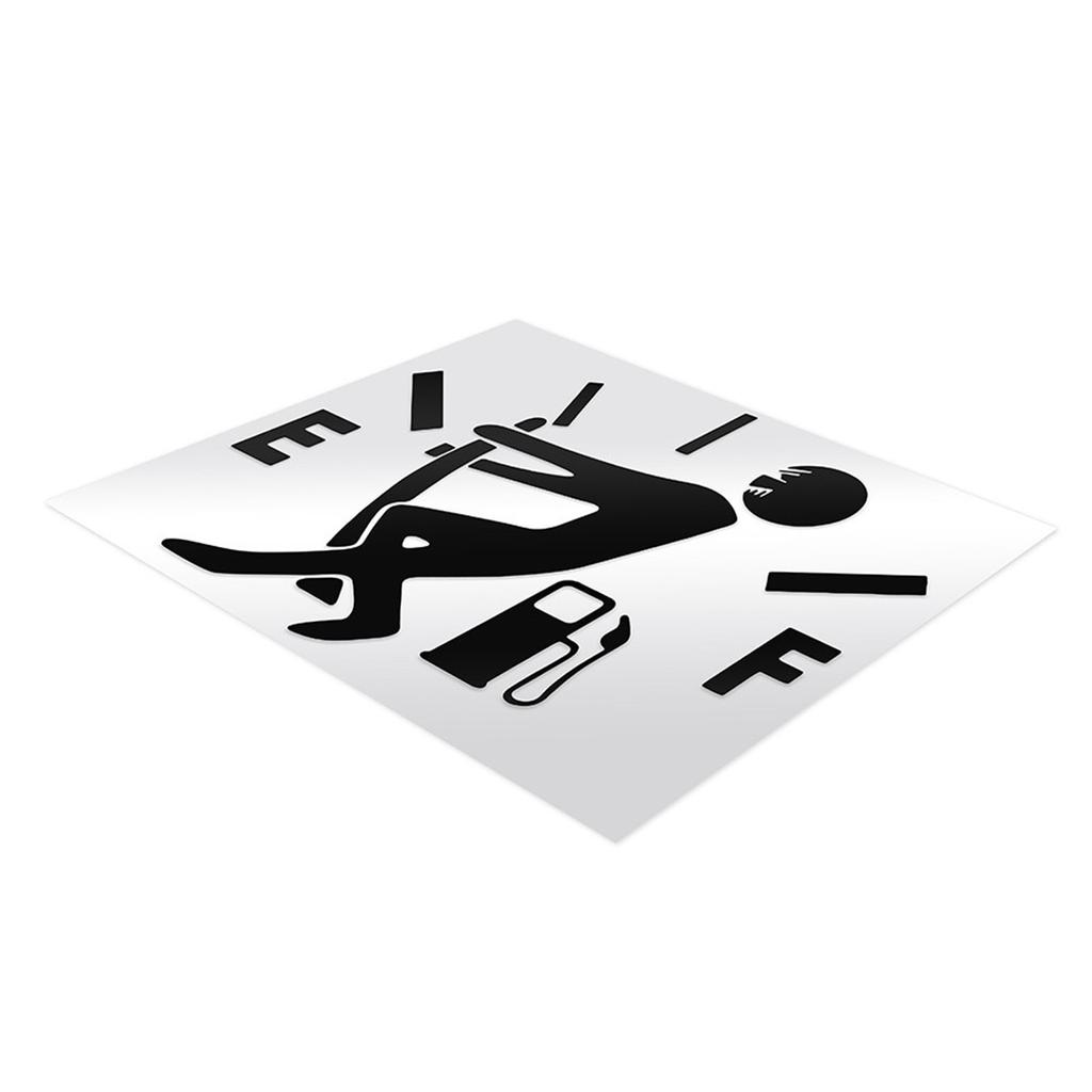 Creative Car Decor 1 Pcs Funny Car Sticker Pull Fuel Tank Pointer To Full