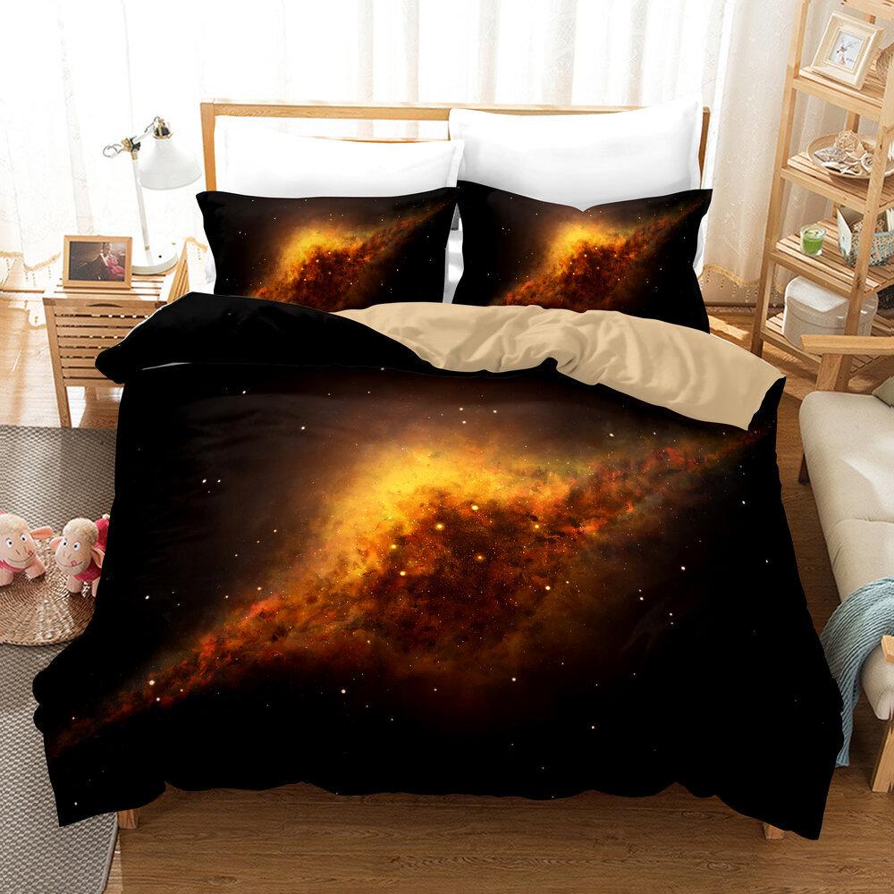 Space Planet E-Commerce Three-Piece American 3D Digital Printing Kit