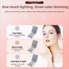 Double-Sided Dimmable LED Makeup Mirror 3 Color Bedroom Dressing Mirror  Dormitory