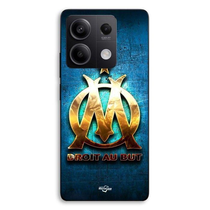 Coque de téléphone - MANIACASE - Xiaomi Redmi Note 13 5G - Silicone TPU - Dorée brillante - Motif Droit au but