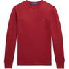 Polo Sweatshirt Ss25 Waffelstrick Baumwolle Langarm Rundhalsausschnitt Pullover Kinder Kinder sweatshirt 323887480-004
