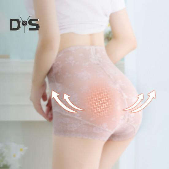 Women Panties Seamless High Waist Thin Lace High Elasticity Good Breathability Butt-lifted Slim Fit Thin Quick Dry Casual Sport Underpants Lady Briefs