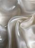 Water Satin Light Champagne Organza Fabric Very Wide Shiny Hard Yarn Designer Wedding Dress Fabric Designer Clothing Fabric
