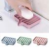High Quality PP Soap Dish Self Draining Easy To Clean Soap Drain Rack Keeps Soap Dry Soap Stand Bathroom