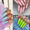 24Pcs/Set Acrylic Extension Manicure Ballerina Nail Coffin Fake Nail False Nails Nail Tips