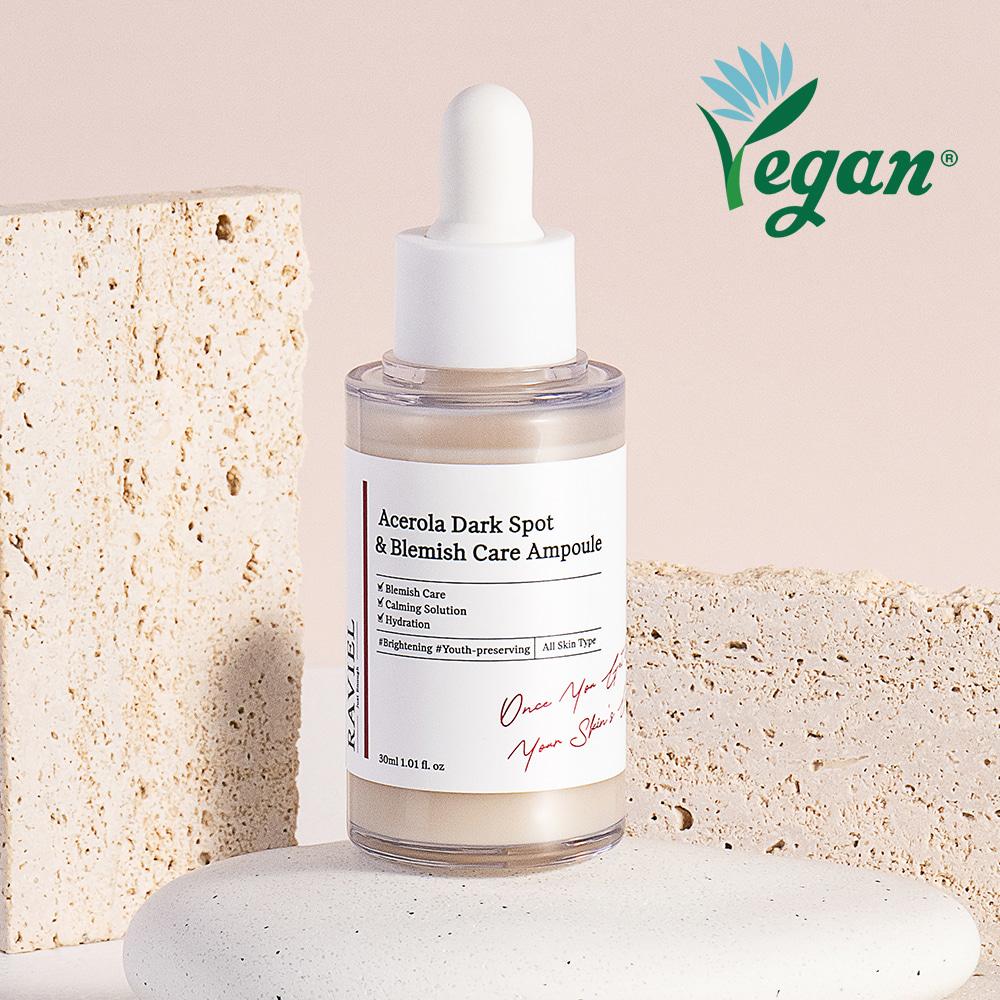 RAVIEL 3-Day Dark Spot & Blemish Care Brightening Tone-Up Niacin Acerola Ampoule 30ml