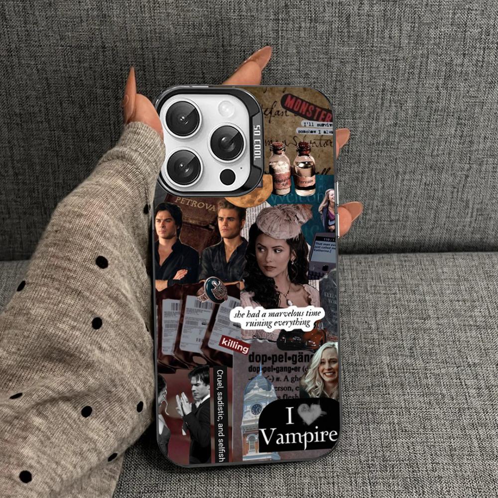 

The Vampire Diaries Phone Case For iPhone 16 15 14 13 12 11 Pro Max X XR XSMAX 8 7 Plus Matte Shockproof Back Cover iPhone 14 pro