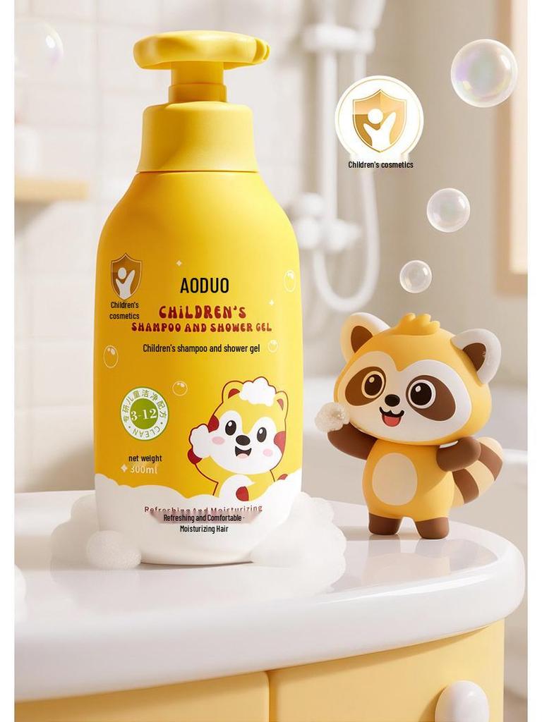 Audo 2-in-1 Gentle Moisturizing Baby Shampoo & Body Wash - Large Capacity