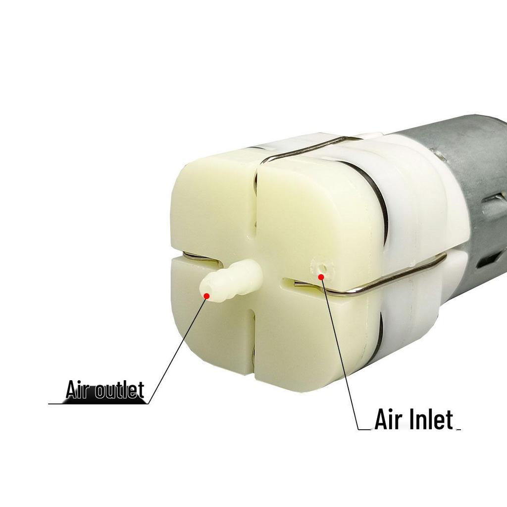 Rechargeable Handheld Model Airbrush Pump with Universal Parts and Oxygen Injector Consumables.