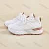 Women's White Sneakers Summer Height Increase Non Slip Breathable Sports Running Shoes Comfortable Fashion Lace Up Casual Shoes