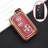 2/3/4 Buttons Tpu Car Key Case Cover For Toyota Camry Prius Land Cruiser Prado 150 Crown For Subaru Foreste Xv Key Chain Set