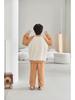 New Boys' Flannel Pajama Set - Warm Autumn/Winter Coral Fleece
