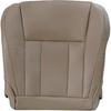 Front Driver or Passenger Side Bottom Leather Replacement Seat Cover Tan Compatible with Toyota 4Runner 1996 1997 1998 1999 2000 2001 2002