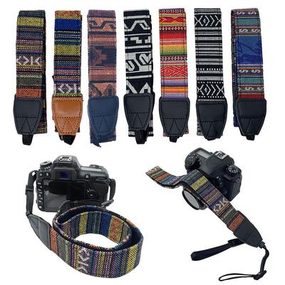 Retro Ethnic Style SLR Camera Shoulder Strap for For Nikon Camera For Sony Camera