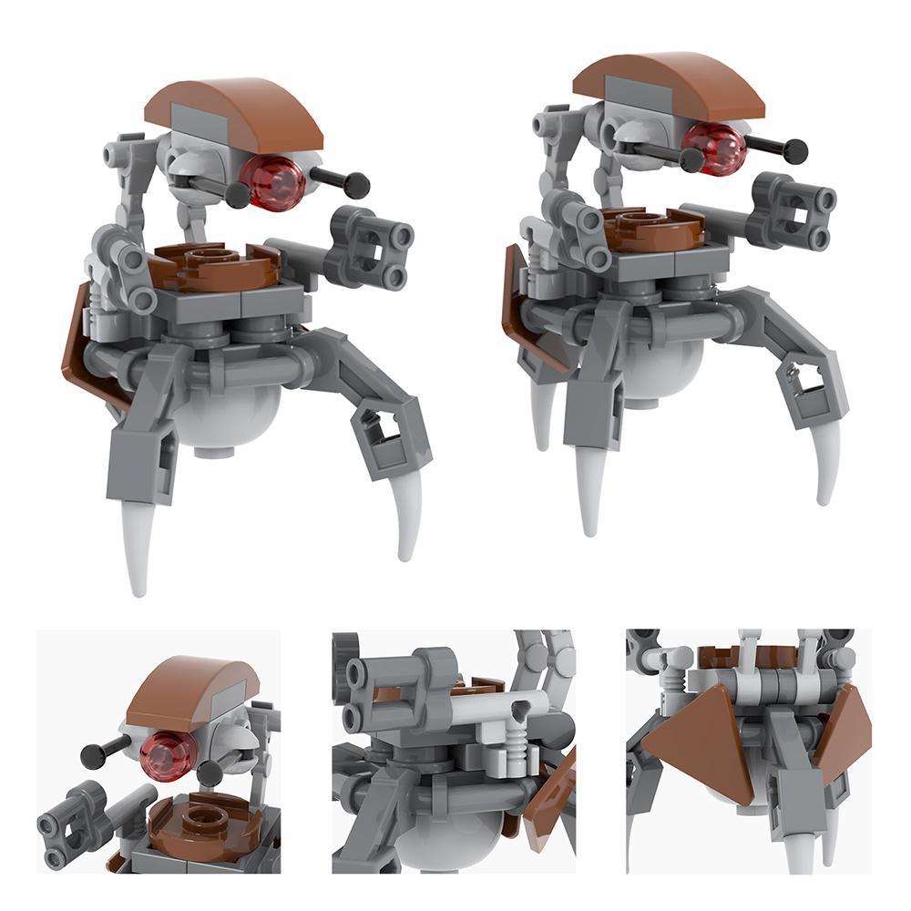 MOOXI Movie Series Set MOC Bricks Robot Compatible With Action Figures Model DIY Sets Adults Building Blocks Toys For Kids Gifts