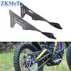 Motorcycle Chain Guard Cover Protector Sprocket Cover Case Saver For Sur-Ron Surron Sur Ron Light Bee X S Carbon Fiber Pattern