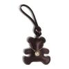 Bag Charm Bear Keychain Stuffed Toy Bear Animal Leather String Korea Ladies Bag Decoration Chain Bag Stylish Cute Leather Women