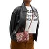 COACH City Artificial Leather Tote One Shoulder Handbag Mini Women's Ruby Red CDD02-IMWGD
