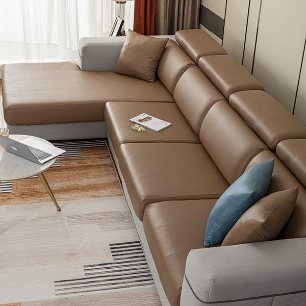 Buy PU FauxLeather Sofa Seat Cushion Cover Waterproof Removable