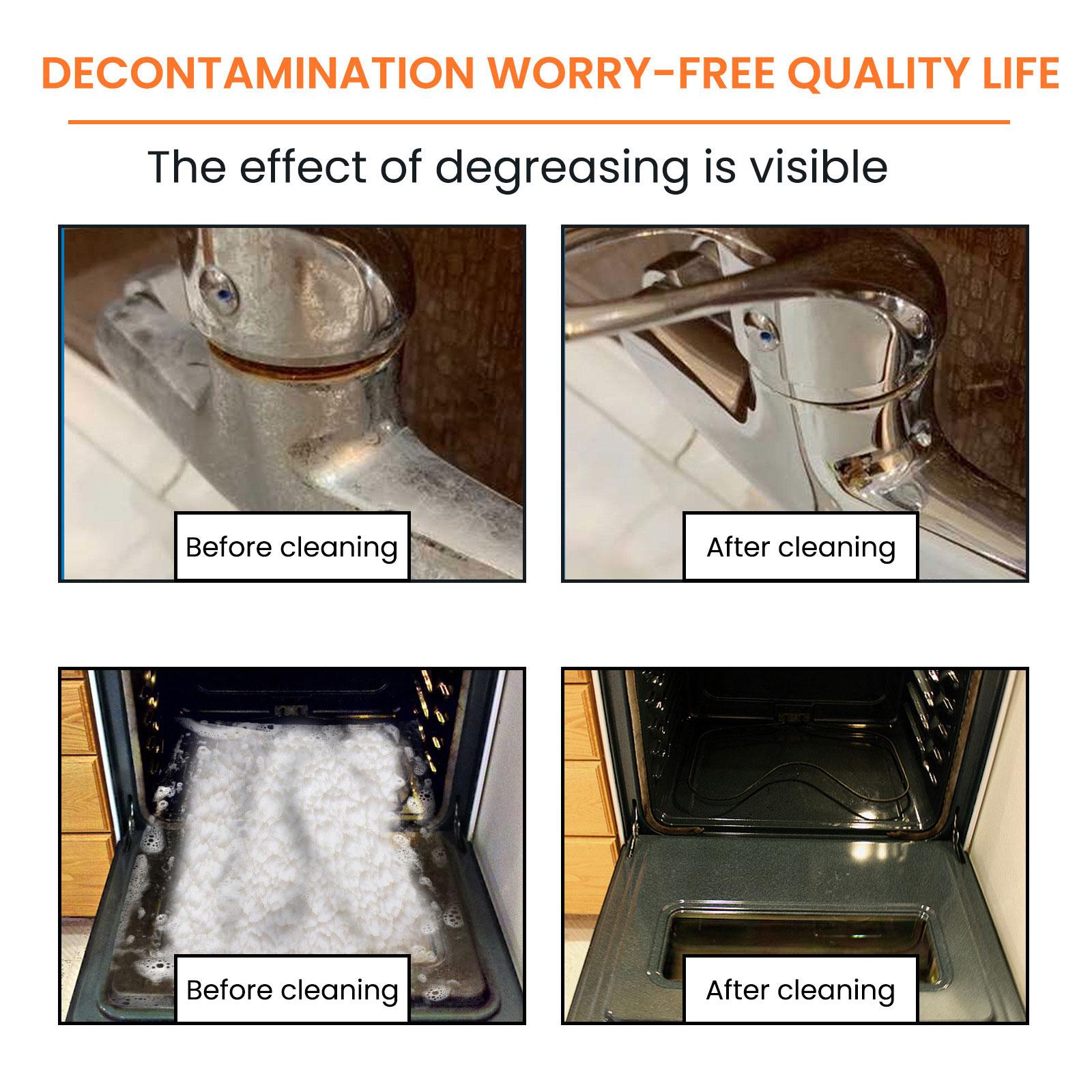 100 мл Bubble Cleaner Foam Spray Kitchen Cleaner Foaming Heavy Oil Stain Cleaner Мощный — фото 4