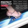 Biltröskelklistermärke Reptålig Transparent Film Skyddsklistermärke För BMW Mini Cooper One S R53 R56 R60 F55 F56 F57 JCW