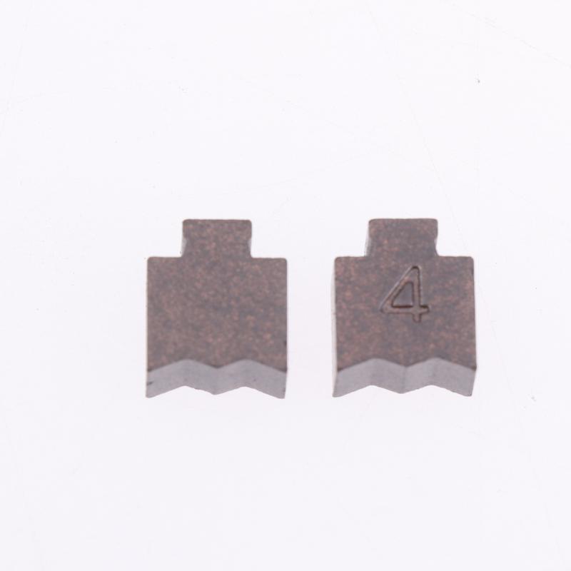 10 Pezzi Per Rs775 Rs750 Rs755 Spazzole di Carbone Grigie Motori per Trapano Elettrico Smerigliatrici Angolari Utensili Elettrici Spazzola di Carbone Ricambi Accessori