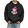 Men's Print Hooded Sweatshirt Long-Sleeve Casual Pullover Hoodie Hooded Sweatshirt