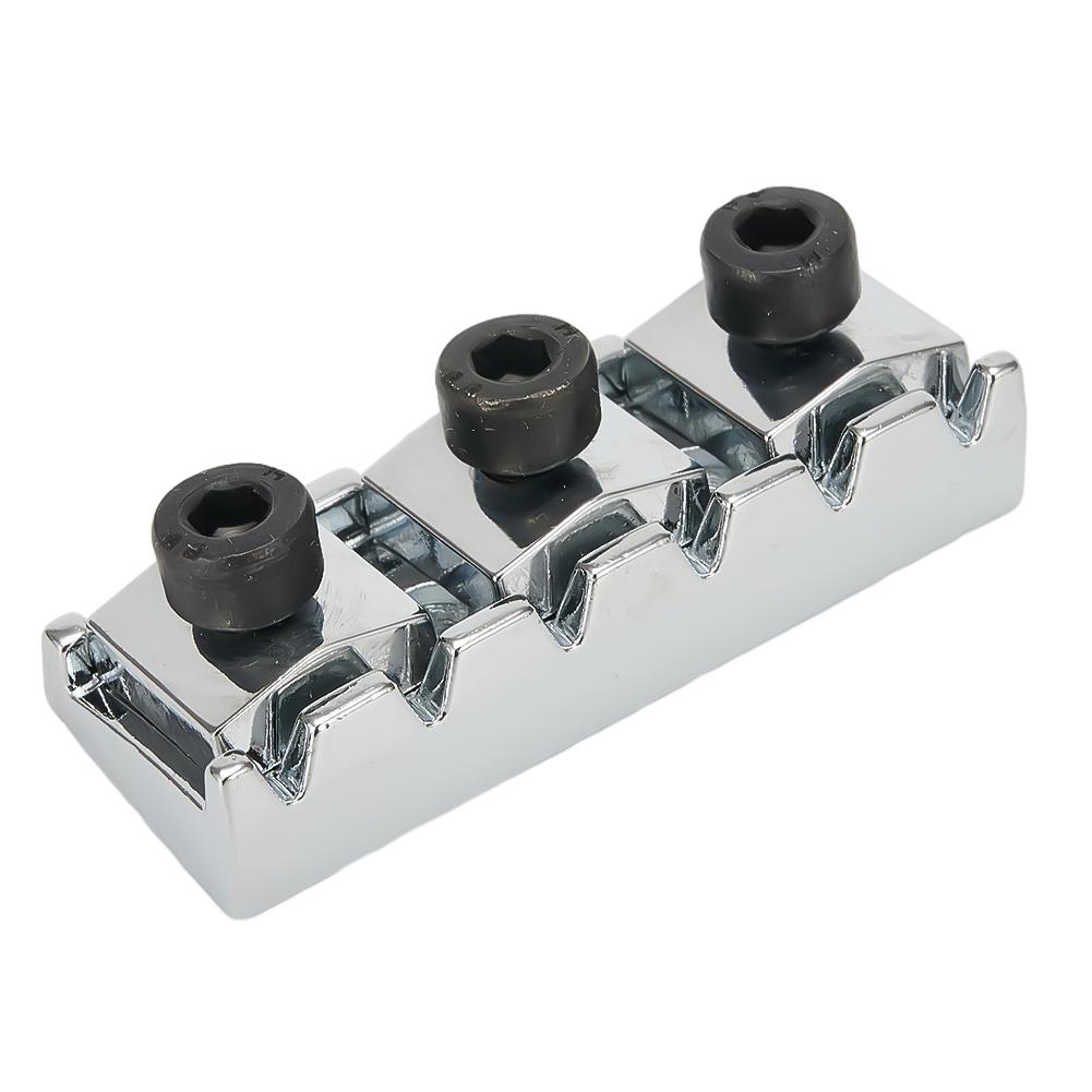 Contraporca Cromo Dourado Comprimento: 42 mm; Largura: 15,5mm Metal