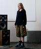 Thevinylhouse Round Pocket Knit Zip-Up Black