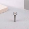 Titanium Alloy Flange Head Screw M6M8M10 Motorcycle, Car Modification, Weight Reduction, External Hexagonal Screw
