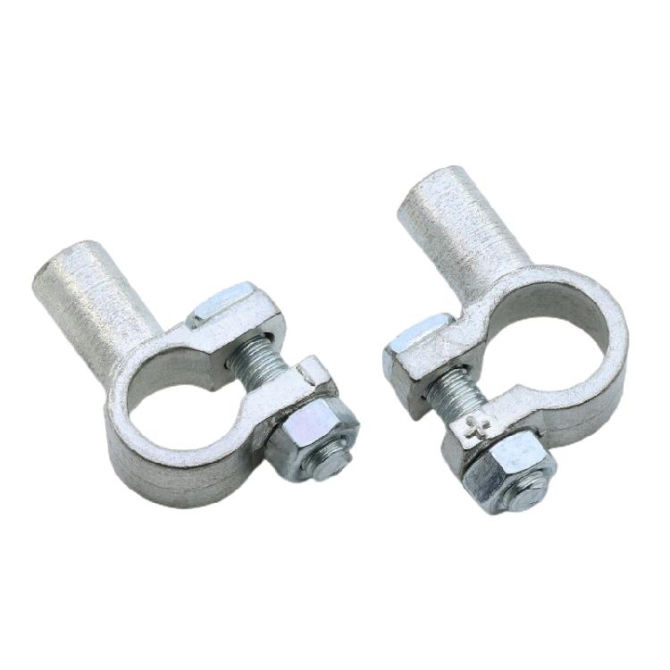1Pair 12V 24V Top Post Battery Terminals Connector Wire Cable Clamps Terminal