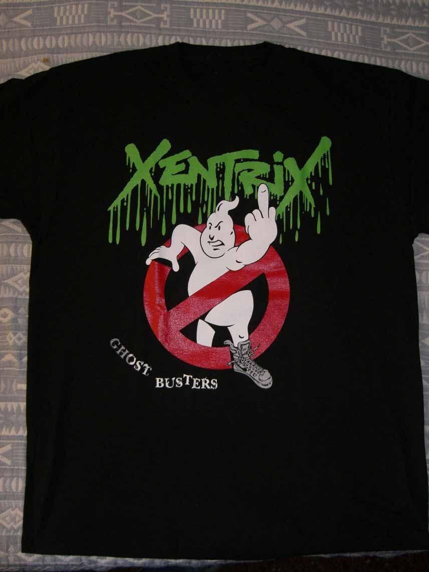 XENTRIX Band - Ghost Busters Shirt Classic Black Unisex S-5XL E1591 XXXXL