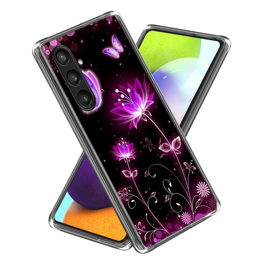For Samsung Galaxy S24+ Case Scratch Resistant Pattern Printing TPU Phone Cover